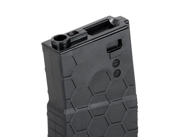 Polimerowy magazynek Flash Hi-Cap na 380 kulek AR15/SCAR16/TAVOR/ARX100 - Black [BattleAxe] (для страйкболу) FBP2343 фото