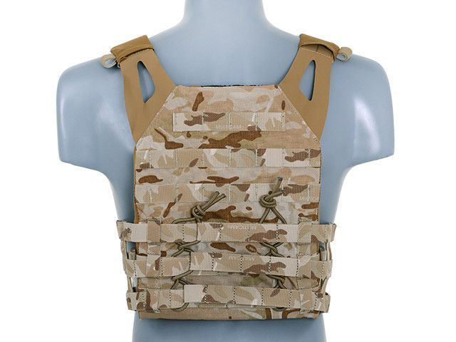 Легкий Jump Plate Carrier с аналогам баллистических пластин - Multicam Arid [Emerson] (для страйкбола) EM7344MCAD фото