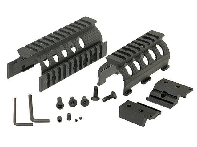 Алюмінієве цівку з 4 шинами для AK74U - Black [CYMA] (для страйкболу) FBP1699(019874) фото