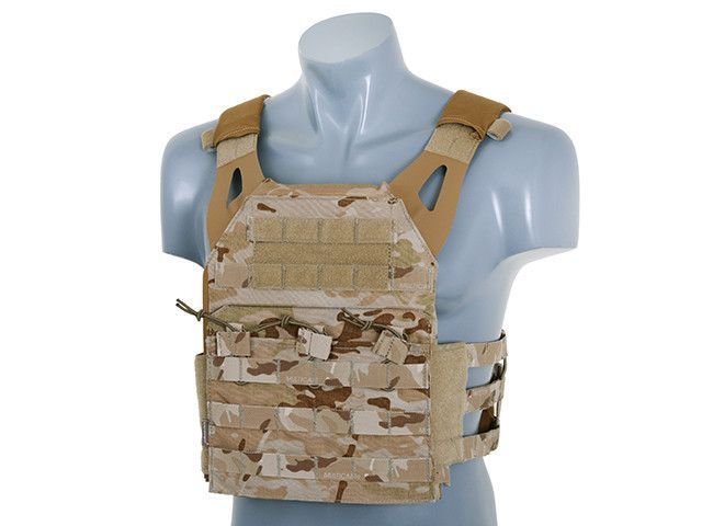 Легкий Jump Plate Carrier с аналогам баллистических пластин - Multicam Arid [Emerson] (для страйкбола) EM7344MCAD фото