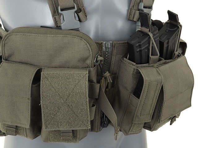Багатозадачний Split-Front Chest Rig nowej generacji - Multicam [Emerson] (для страйкболу) EM7451 фото