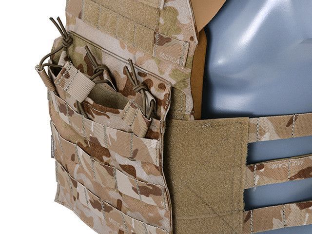 Легкий Jump Plate Carrier с аналогам баллистических пластин - Multicam Arid [Emerson] (для страйкбола) EM7344MCAD фото