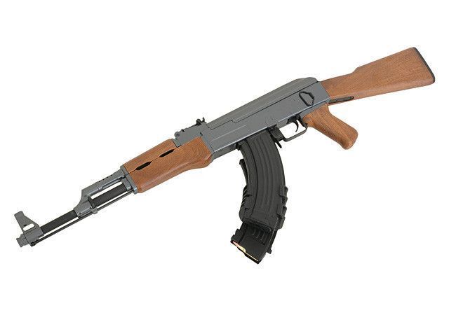 Електричний бункерний магазин Hi-Cap на 1100 кульок для АК з муляжами патронів [CYMA] (для страйкболу) FBP1182 фото