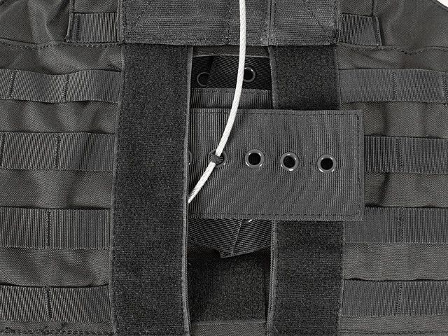Бойова тактична розвантаження з системою QR - black [8FIELDS] (для страйкболу) M51611004-BK фото