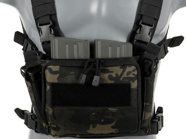 Компактний багатофункціональний Chest Rig - Black [8FIELDS] (для страйкболу) M51611057-BK фото