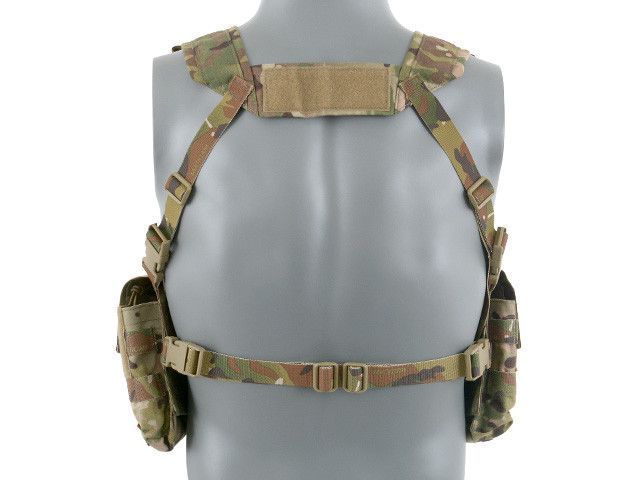 Багатозадачний Split-Front Chest Rig nowej generacji - Multicam [Emerson] (для страйкболу) EM7451 фото