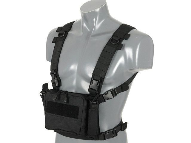 Компактний багатофункціональний Chest Rig - Black [8FIELDS] (для страйкболу) M51611057-BK фото