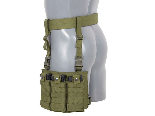 Buckle Up Chest/Drop Leg Panel - Olive [8FIELDS] (для страйкболу) M51611054-OD фото
