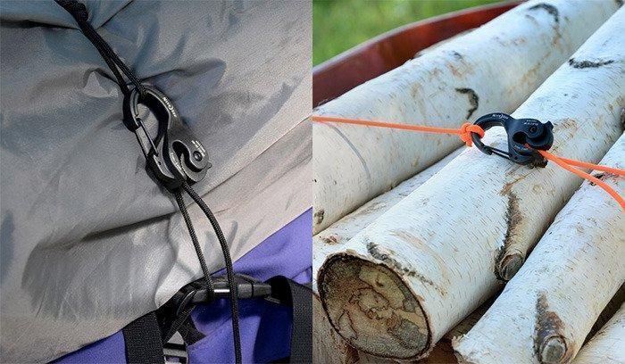 Nite Ize - CamJam XT Aluminum Cord Tightener w/Rope - NCJSA-01-R8 12938 фото