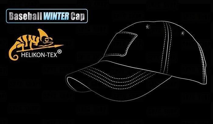 Helikon - Tactical Winter Cap - Black - CZ-BBW-FS-01 (для страйкбола) 15399 фото