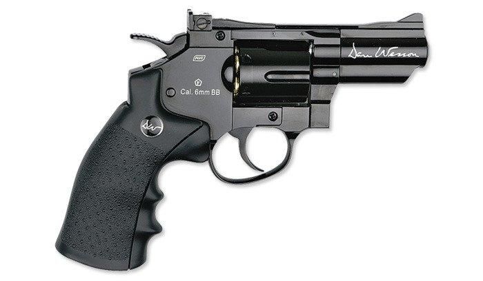 ASG - Dan Wesson 2,5'' Revolver airsoft - Black - 17175 (для страйкбола) 10134 фото