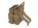 Polimerowa ładownica na 2 magazynki 5.56 - dark earth [FMA] (для страйкболу) TB299 фото 3