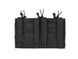 Открытый тройной подсумок для магазинов 7.62 - Black [8FIELDS] (для страйкбола) M51613110-BK фото 3