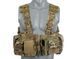 Багатозадачний Split-Front Chest Rig nowej generacji - Multicam [Emerson] (для страйкболу) EM7451 фото 1