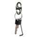 Mil-Tec - S-Hook Carabiner Set - 10 pcs - Black - 13458402 28258 фото 2