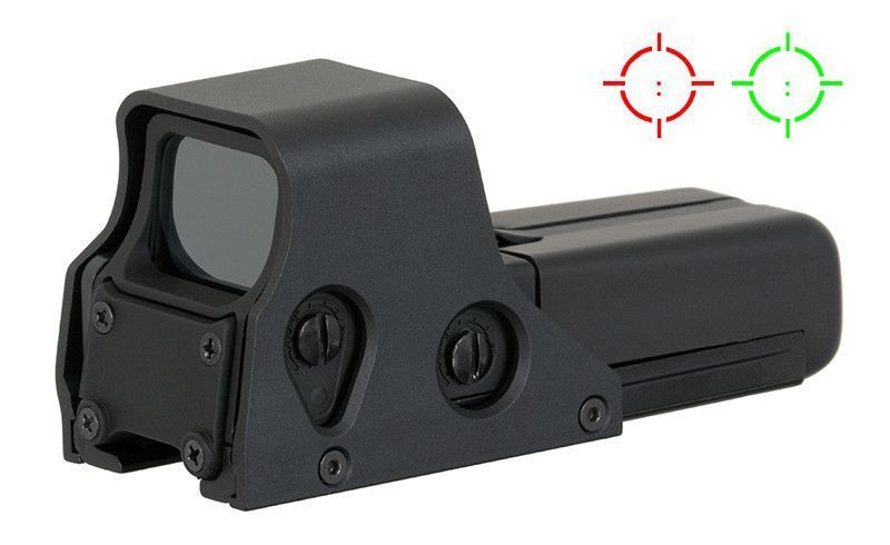 Приціл коліматорний Holo mod.7 - Black [PCS] (для страйкболу) CL2-0035 фото