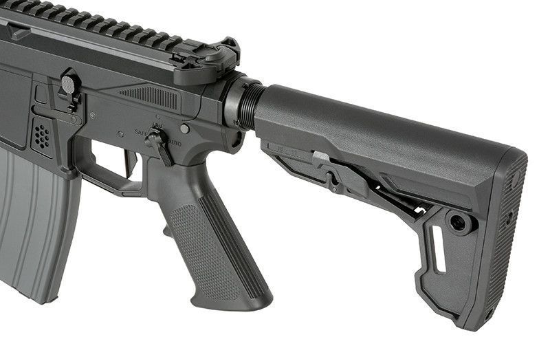 Страйкбольний карабін Aeroknox AX//15 MWS GBBR (Green Gas) - Black [Double Eagle] (для страйкболу) G103B фото