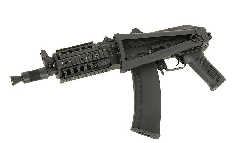 Алюмінієве цівку з 4 шинами для AK74U - Black [CYMA] (для страйкболу) FBP1699(019874) фото