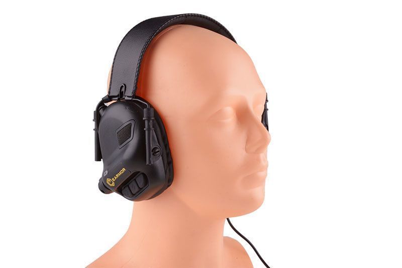 Aktywne ochronniki słuchu M31 - black [Earmor] (для страйкбола) EAR-31-018284 фото