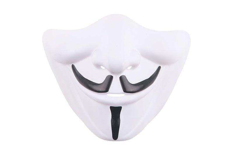 Maska V-Mask - biała [Ultimate Tactical] (для страйкболу) UTT-28-023333 фото