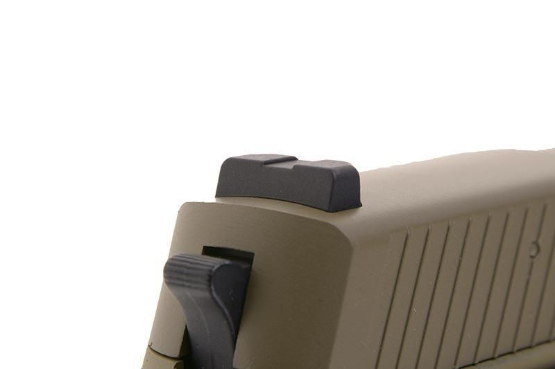 Страйкбольный електро пістолет AEP CM122 - tan [CYMA] (для страйкболу) CYM-01-019695 фото