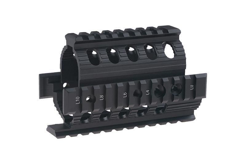 Алюмінієве цівку з 4 шинами для AK74U - Black [CYMA] (для страйкболу) FBP1699(019874) фото
