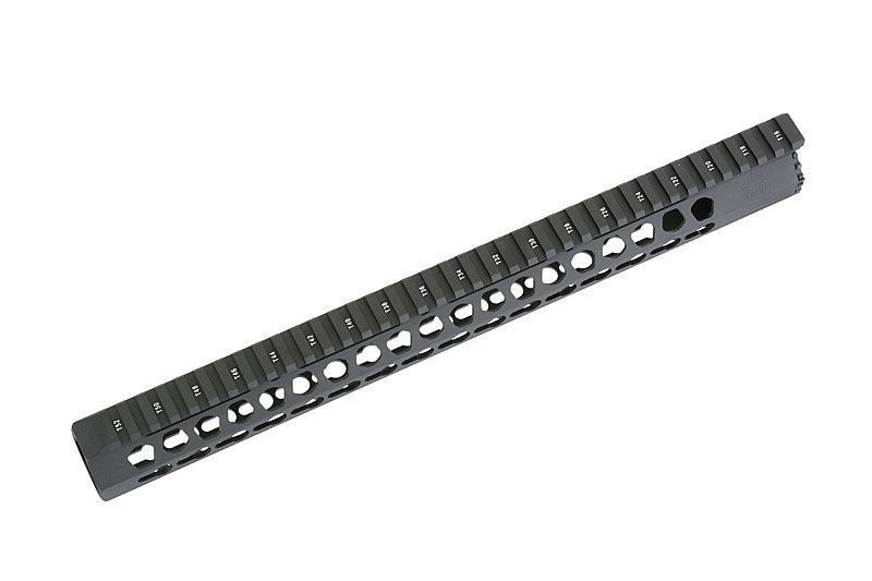 15 дюймова цівка Free Float в системі Key-Mod - Black [Vector Optics] (для страйкболу) SCRAAM-32 фото