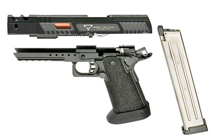 Пистолет TTI Combat Master Alpha - Black [ARMY ARMAMENT X JAG Arms] (для страйкбола) R601-3H фото