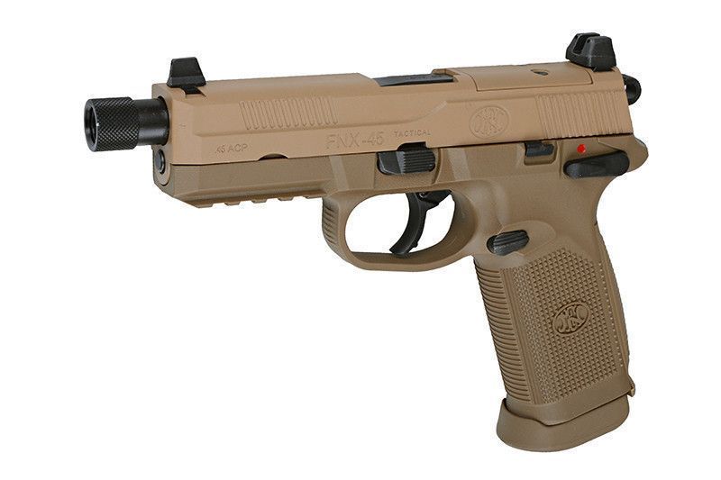 Страйкбольный пістолет FN FNX .45 - tan [CyberGun] (для страйкболу) CYB-02-008456 фото