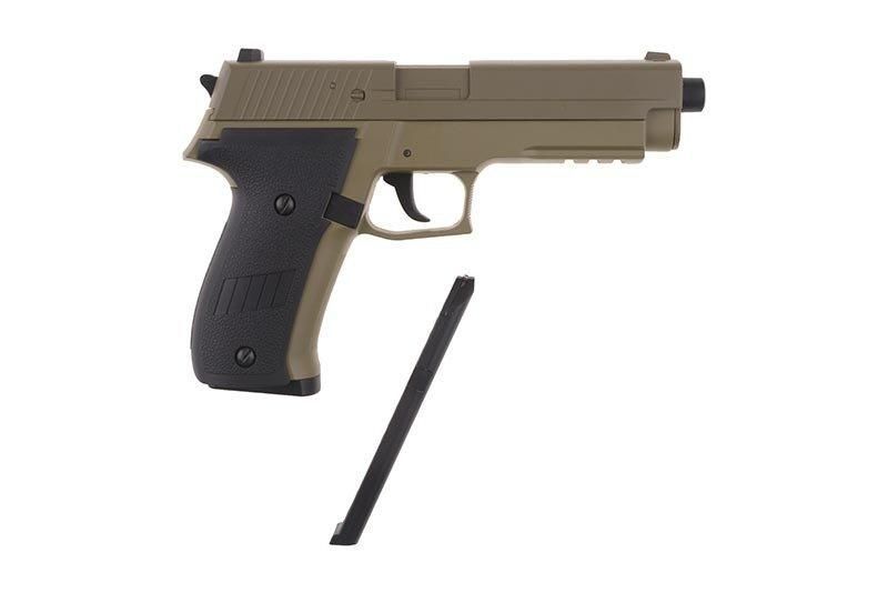 Страйкбольный електро пістолет AEP CM122 - tan [CYMA] (для страйкболу) CYM-01-019695 фото