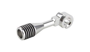 Action Army - VSR-10 Bolt Handle - CNC - Silver - B01-021 (для страйкбола) 19455 фото