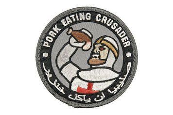 Нашивка Pork Eating Crusader - SWAT [MIL-SPEC MONKEY] (для страйкбола) MSM-30-019064 фото