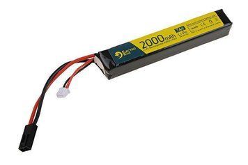 Аккумулятор LiPo 7,4V 2000mAh 15/30C [ElectroRiver] (для страйкбола) ELR-06-008299 фото