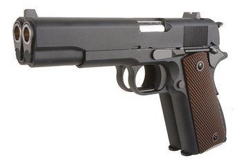 Страйкбольный пистолет M19Double Barrel - black [WE] (для страйкбола) WET-02-016137 фото