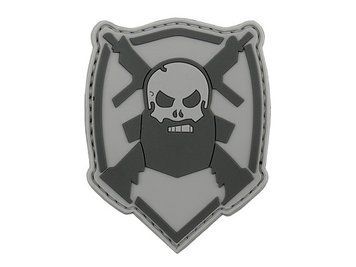 Нашивка Bearded Skull PVC 1 [8FIELDS] PVC PATCH-VANWEAR фото