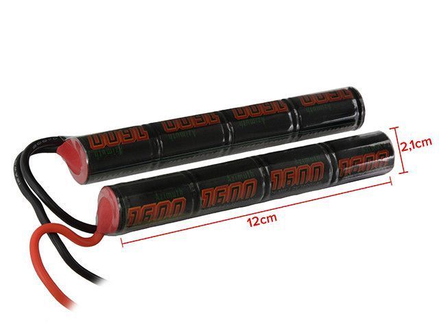 AKUMULATOR NiMH 9,6 V 1600mAh typ Butterfly [IPower] (для страйкболу) IP-NIMH 9,6-1600B8 фото