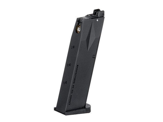 Магазин green-gas na 20 куль для BLE-BM9 &mdash; Black [ICS] (для страйкболу) AM-82 фото