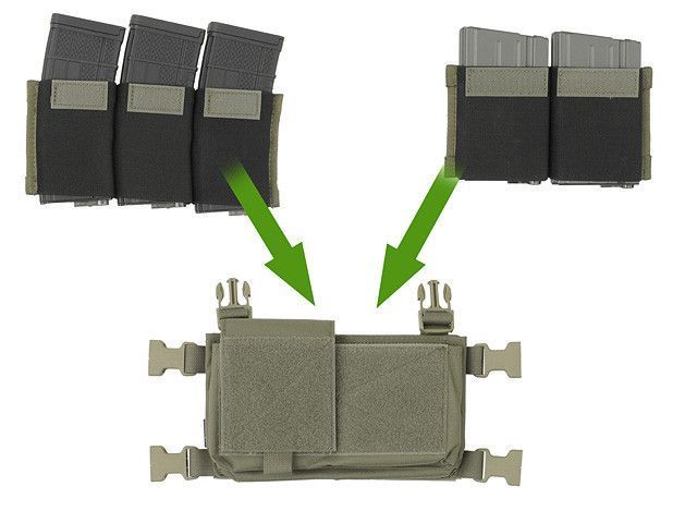 Micro MK3 Chest Rig - Coyote Brown [Emerson] EM2961CB фото