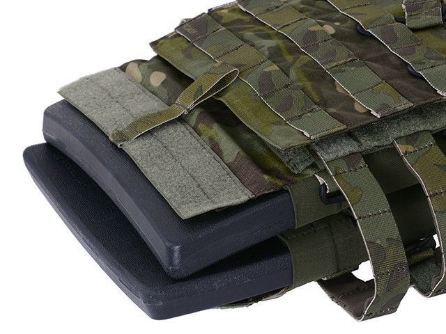 Легкий Jump Plate Carrier с аналогам баллистических пластин - Multicam Tropic[Emerson] (для страйкбола) EM7344MCTP фото