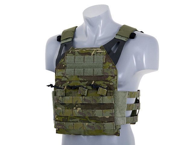 Легкий Jump Plate Carrier с аналогам баллистических пластин - Multicam Tropic[Emerson] (для страйкбола) EM7344MCTP фото