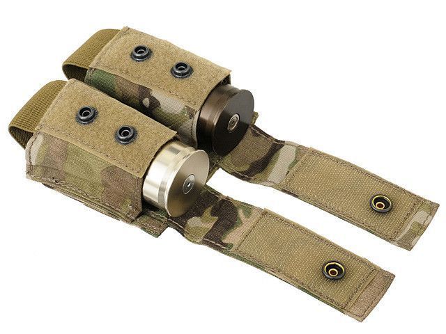 Podw&oacute;jna ładownica na granaty 40mm - Coyote Brown [Emerson] (для страйкболу) EM6366CB фото
