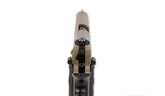 WE - SOCOM MEU with Rail Pistol airsoft - FDE - Full Metal (для страйкболу) 7759 фото