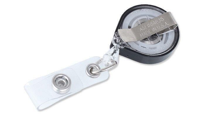 KEY-BAK - MINI-BAK ID Badge Holder / Retractor - Clip - 0057-005 (для страйкбола) 15077 фото