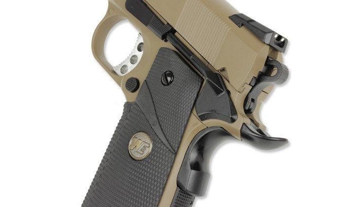WE - SOCOM MEU with Rail Pistol airsoft - FDE - Full Metal (для страйкболу) 7759 фото