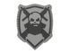 Нашивка Bearded Skull PVC 1 [8FIELDS] PVC PATCH-VANWEAR фото 1