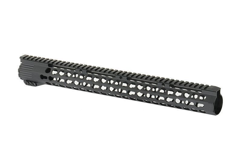 17 дюймова цівка Free Float в системі Key-Mod - Black [Vector Optics] (для страйкболу) SCRAAM-41 фото