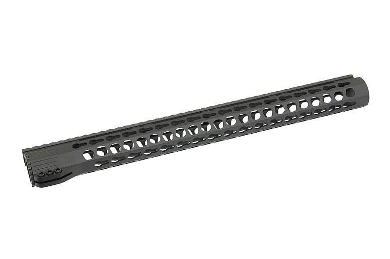 17 дюймова цівка Free Float в системі Key-Mod - Black [Vector Optics] (для страйкболу) SCRAAM-41 фото
