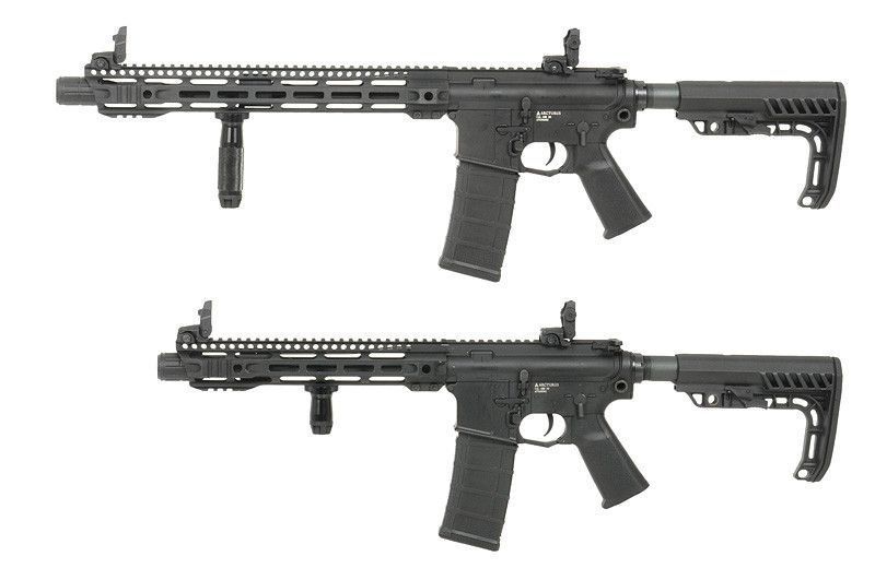 Алюмінієва коротка ручка пряма M-LOK - Black [Kublai] (для страйкболу) AS.G105-BK фото