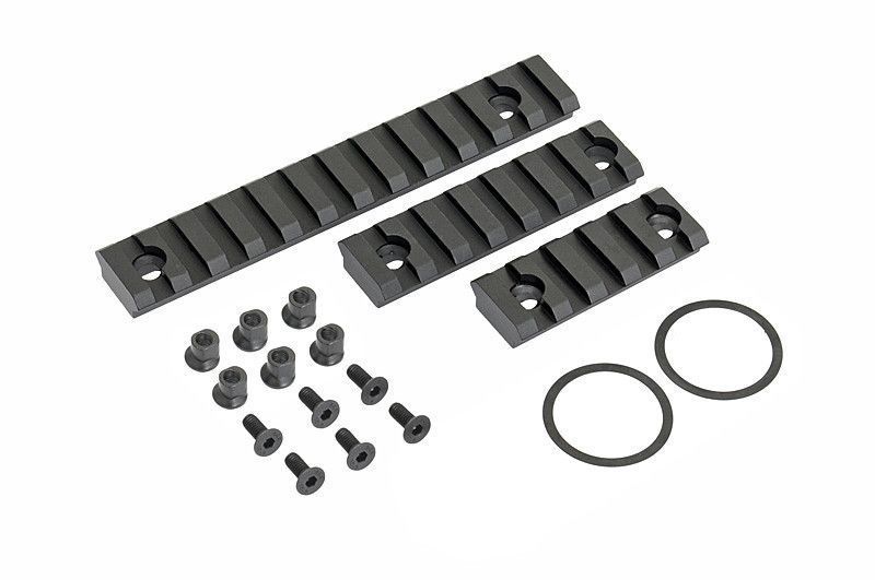 17 дюймова цівка Free Float в системі Key-Mod - Black [Vector Optics] (для страйкболу) SCRAAM-41 фото