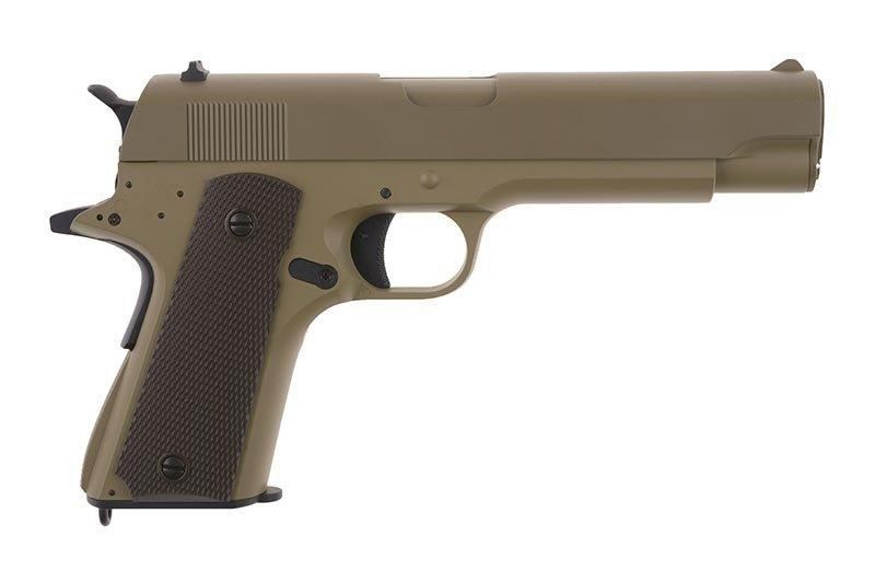 Страйкбольный пістолет elektrycznego CM123 - tan [CYMA] (для страйкболу) CYM-01-019696 фото